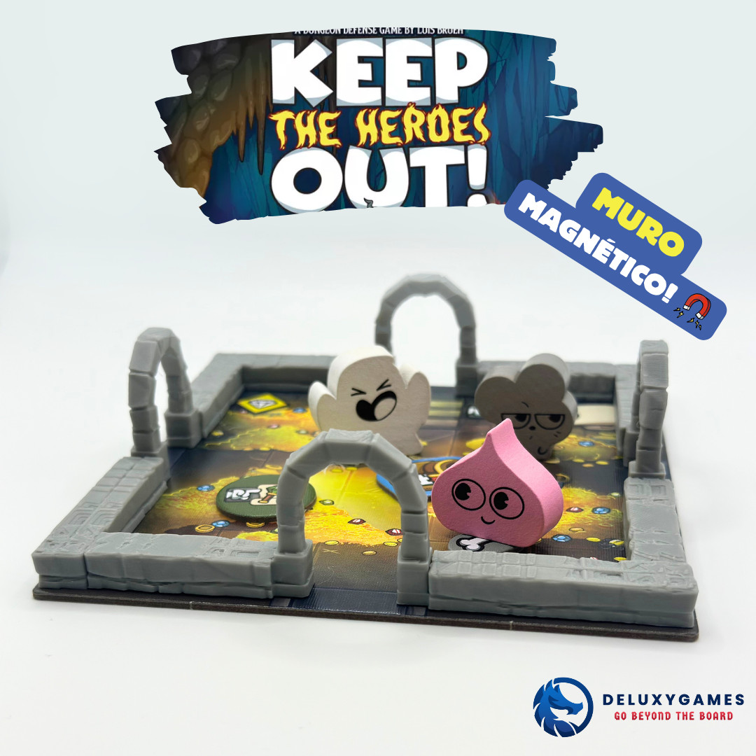 Keep The Heroes Out! – 45 Magnetic Walls