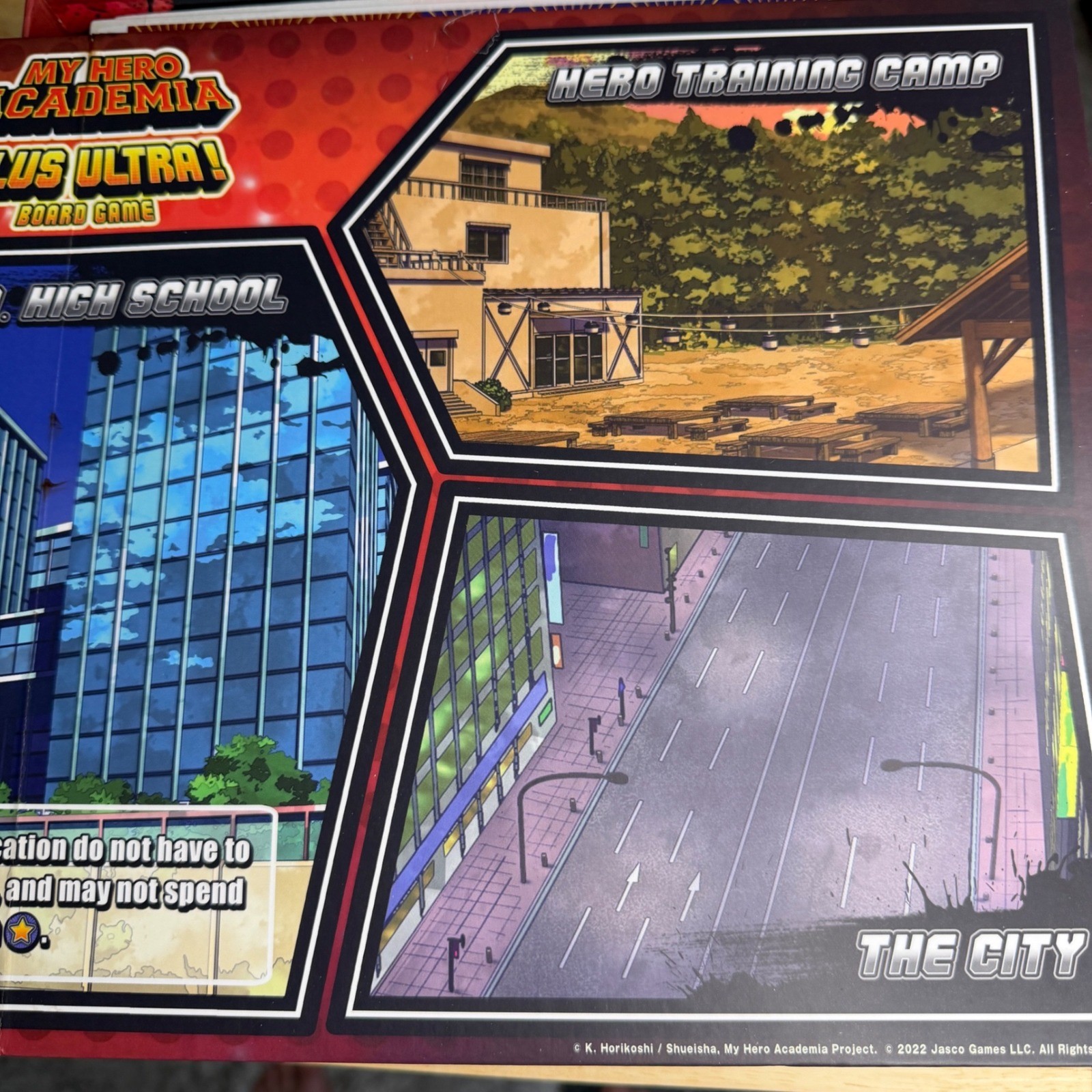 My Hero Academia Plus Ultra Board Game Dice Strategy OS Multi Anime