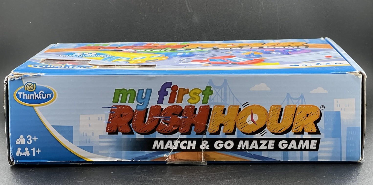 My First Rush Hour Match & Go Maze Game By Think Fun Children Age 3 Years.