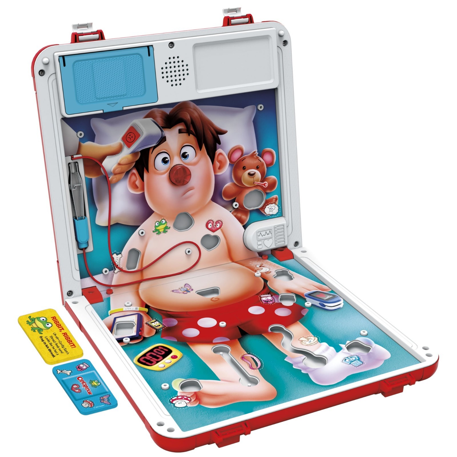 Operation Electronic Board Game – Classic Doctor Skill Game with Carrying Case