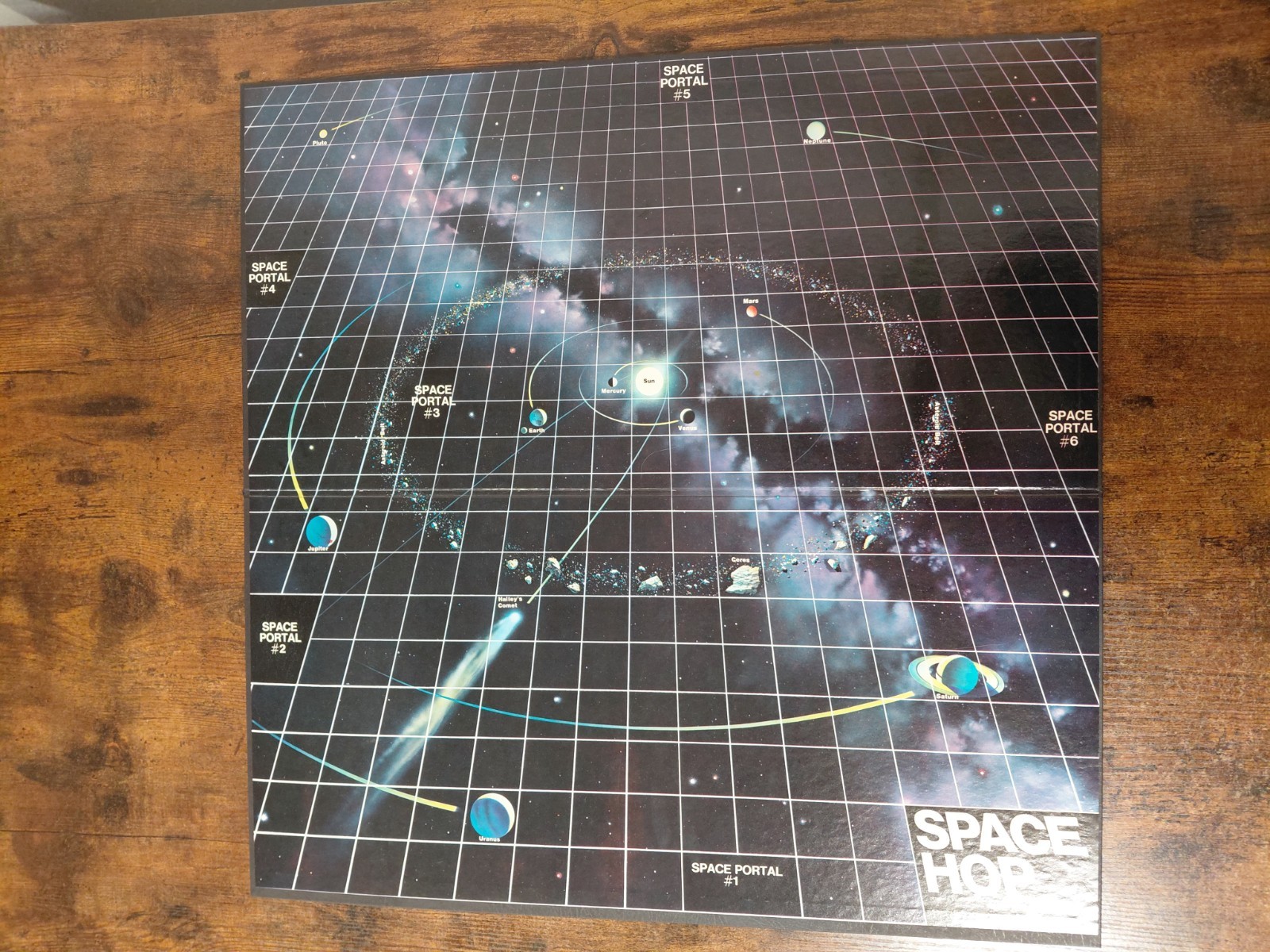 VINTAGE Teaching Concepts Inc. Space Hop Board Game 1973 2-4 Players Age 9-Adult