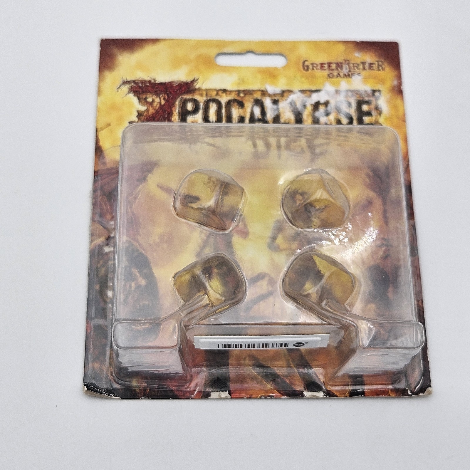 Zpocalypse Board Game 2012 Dice Set Of 12 Greenbreier Games Hard To Find!