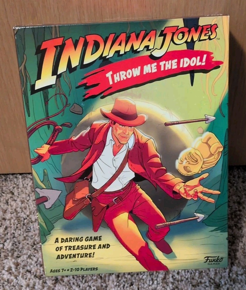 2023 – Indiana Jones: Throw Me The Idol! Board Game by Funko Games NIB-sealed!