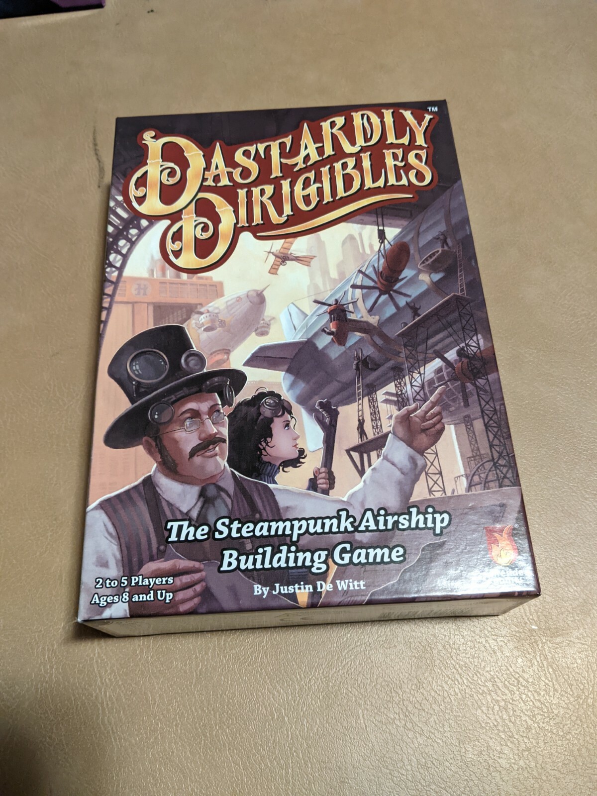 Fireside Dastardly Dirigibles: The Steampunk Airship Building Game New