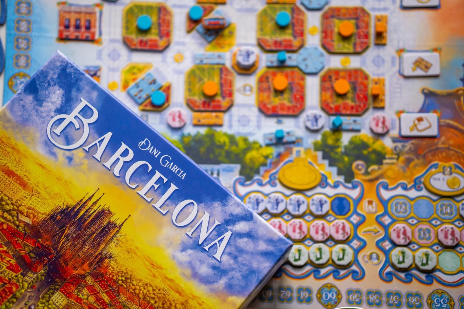 Barcelona – Board & Dice