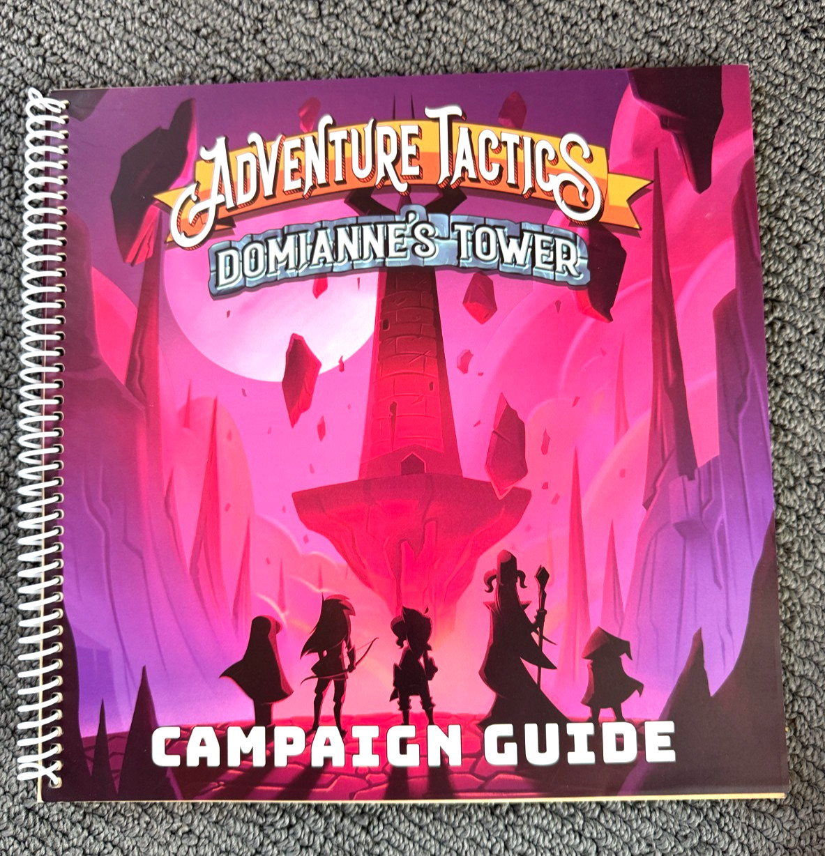 Adventure Tactics Domianne’s Tower 1st Edition Complete in Open Box – See Photos