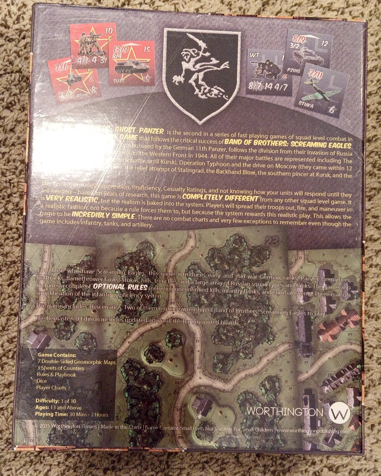 Band of Brothers Ghost Panzer NEW! Worthington WWII Sealed in Shrink!
