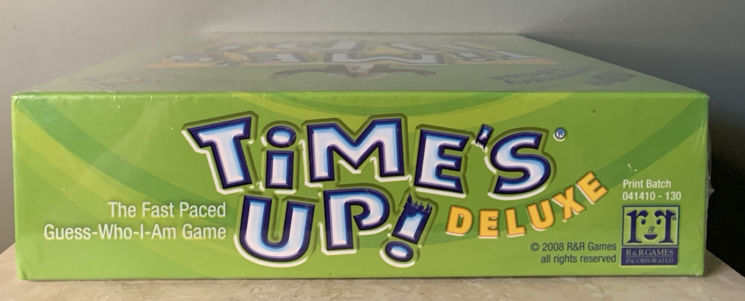 Time’s Up! Game – 10th Anniversary Deluxe Edition – Brand New SEALED Mensa- 2008