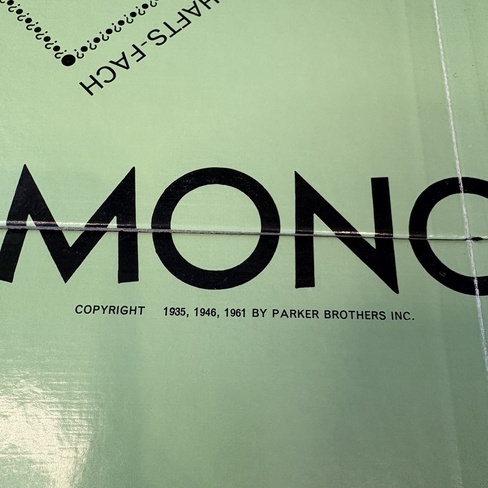 Vintage MONOPOLY Game GERMANY/German All Wooden Pieces Complete 60s