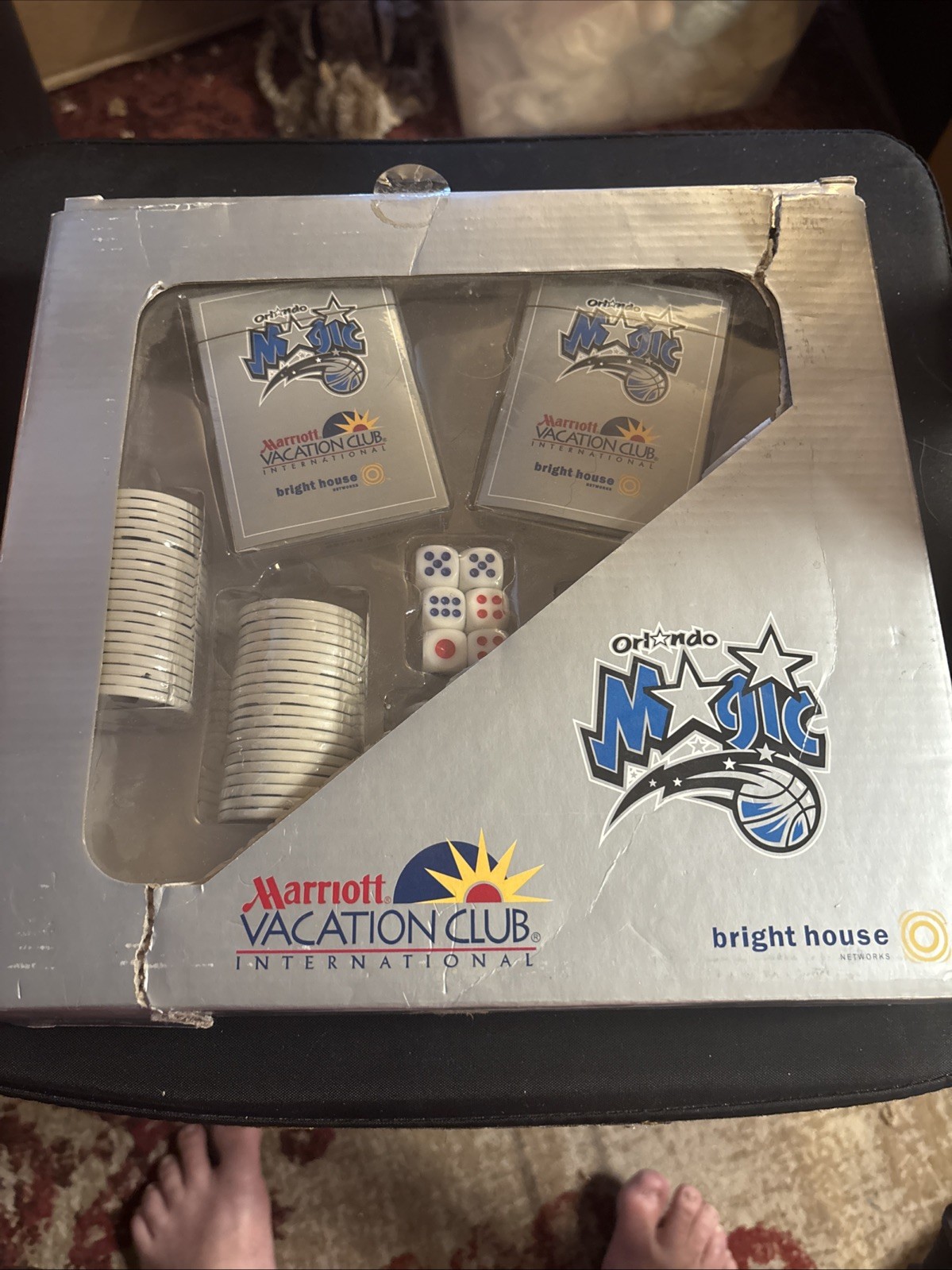 Orlando Magic Cards, Dice, And Chips Game
