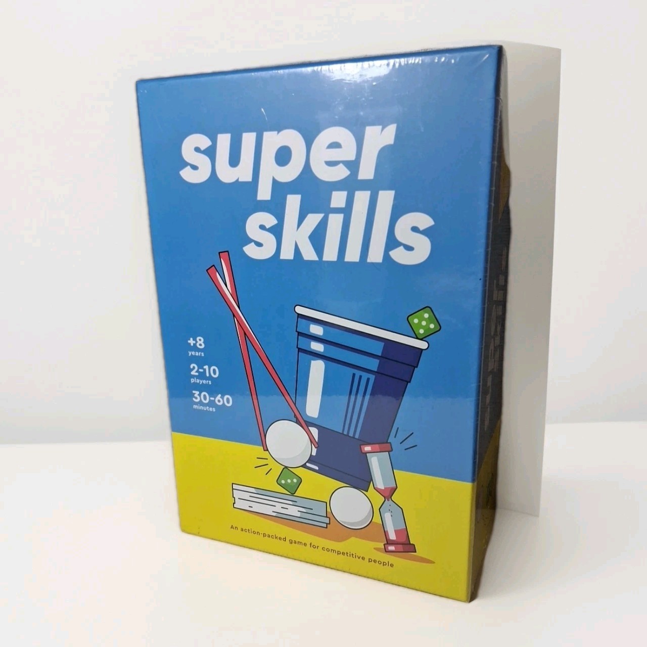 Super Skills – An Action-Packed Challenge Game For Competitive People New Sealed