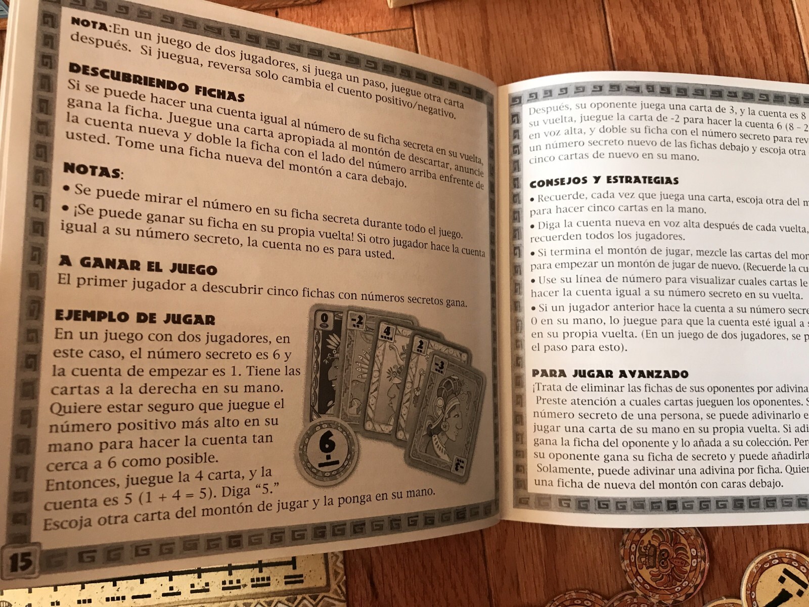 Maya Madness Mysterious Numbers Card Game 2003 Gamewright Educational COMPLETE