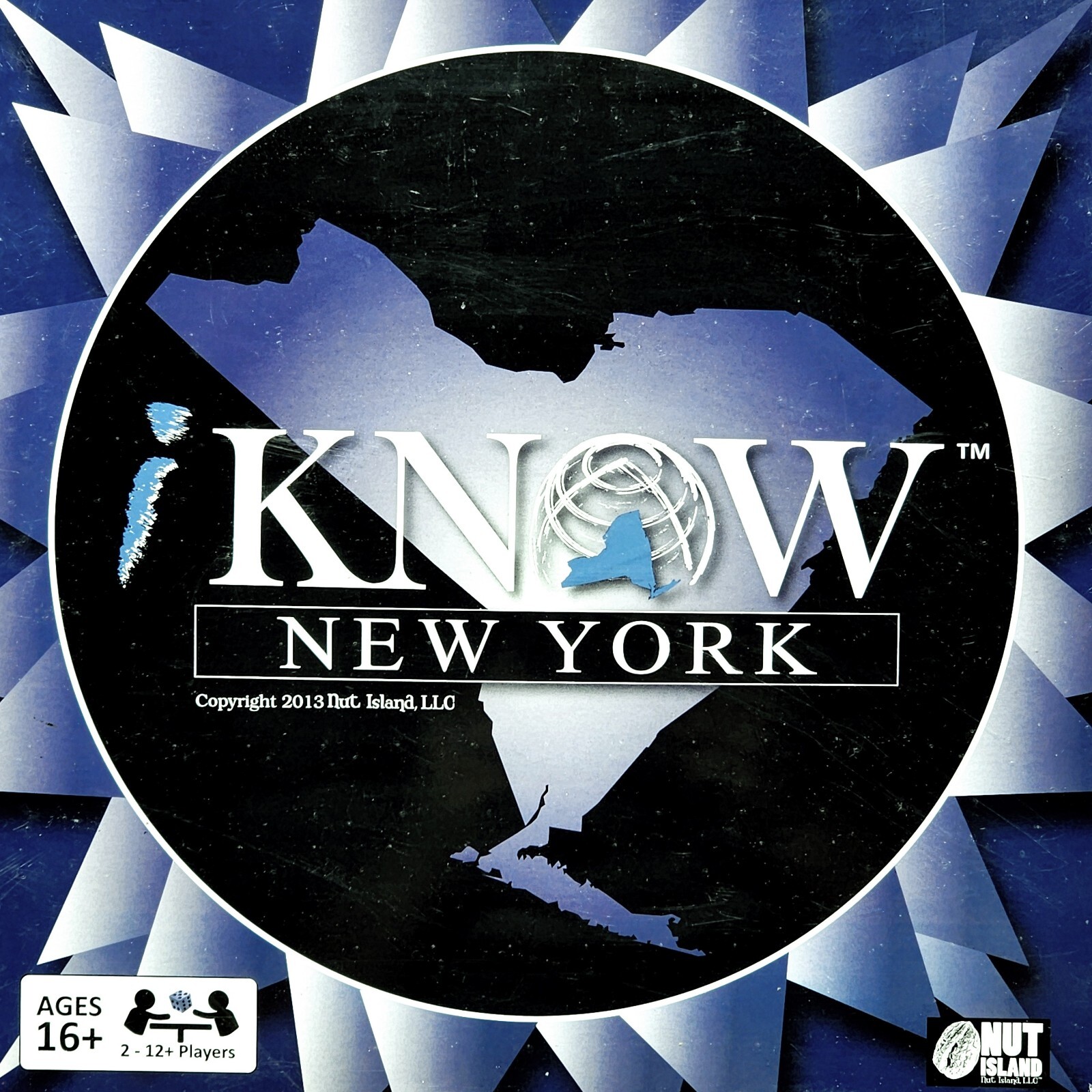 I KNOW NEW YORK Board Game TRIVIA Multiplayer 2 to 12+ PLAYERS Party SEALED NEW