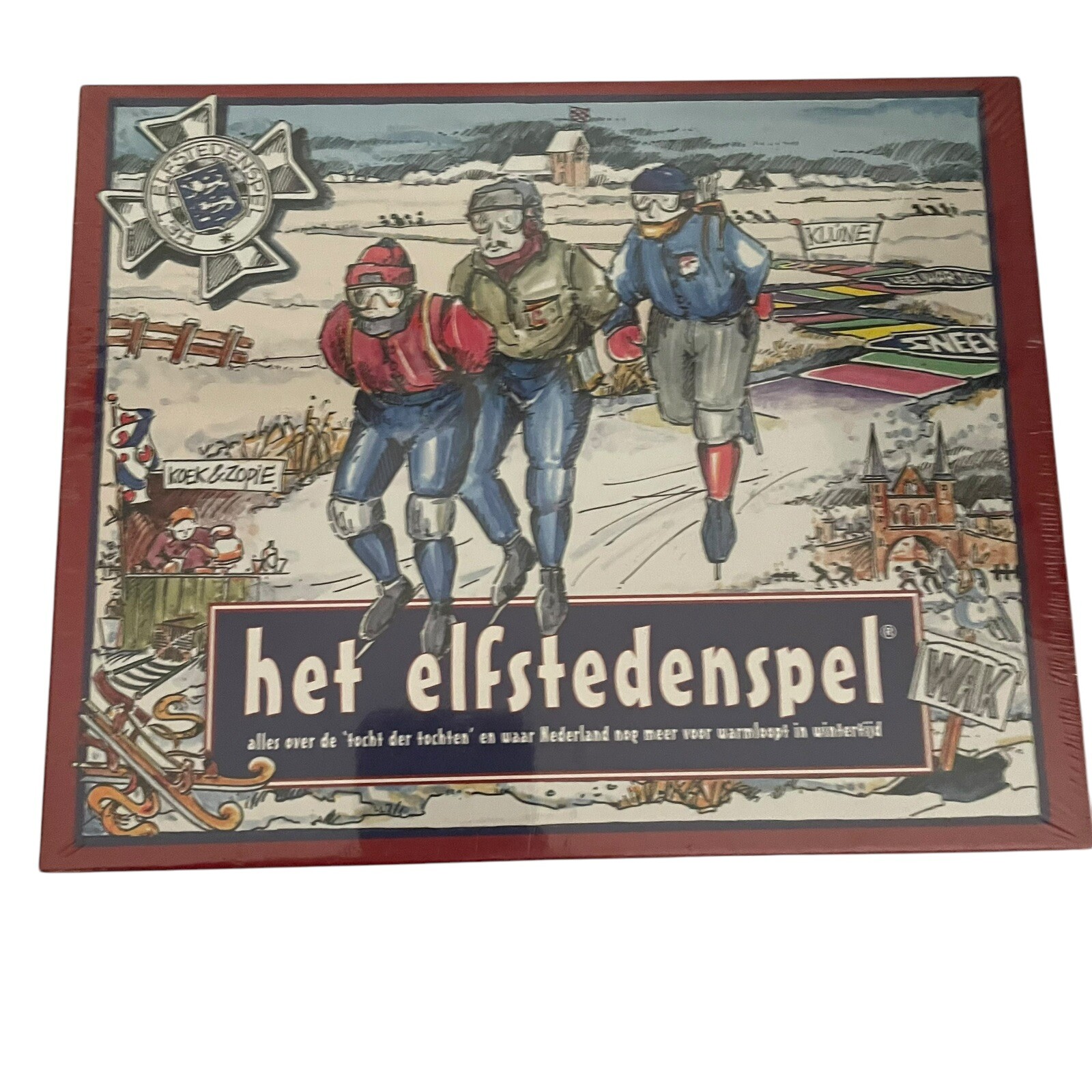 Hef Elfstedenspel Game The Eleven Cities Amsterdam Dutch Ice Skating Sealed New