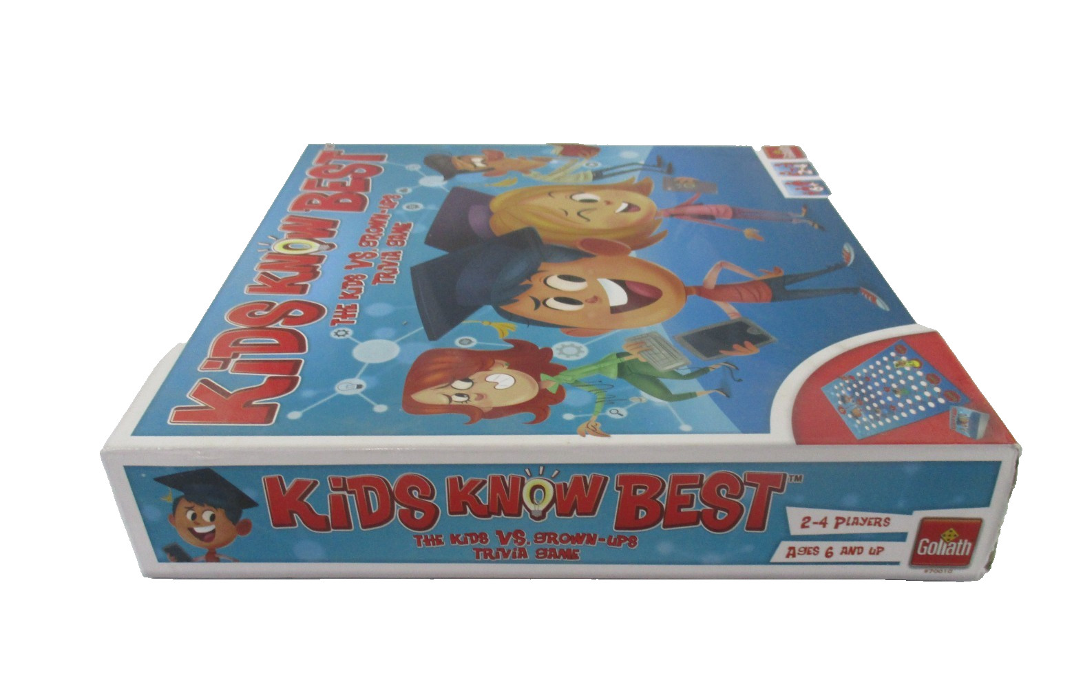 Kids Know Best Kids vs Grown-Ups Trivia Game 6+ 2-4 Player Goliath 2017 Complete