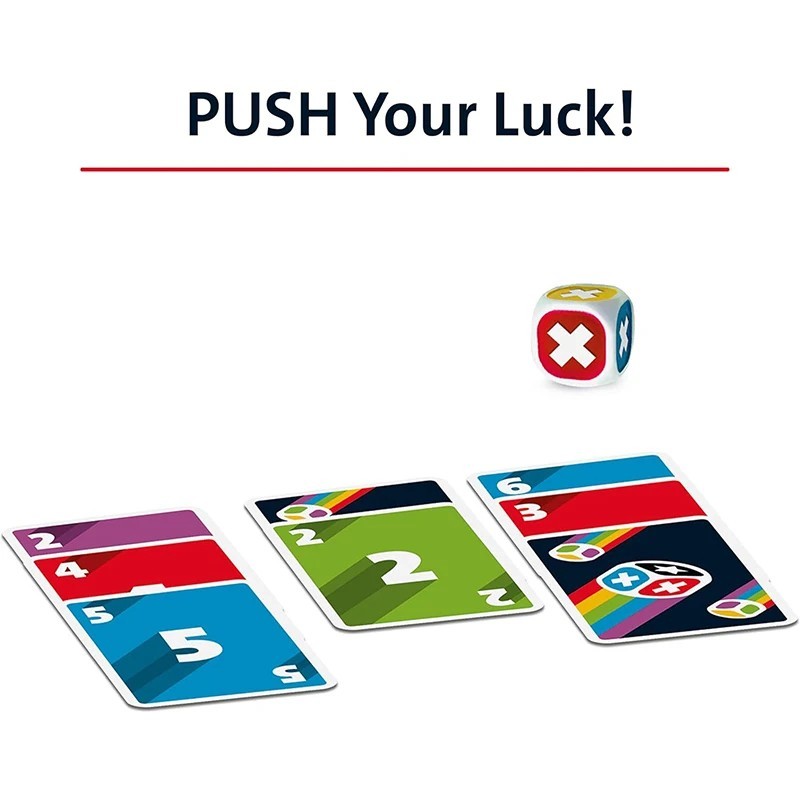 Push Card Game Family Strategy Board Game Adults Teens 2 6 Players Age 8 Plus
