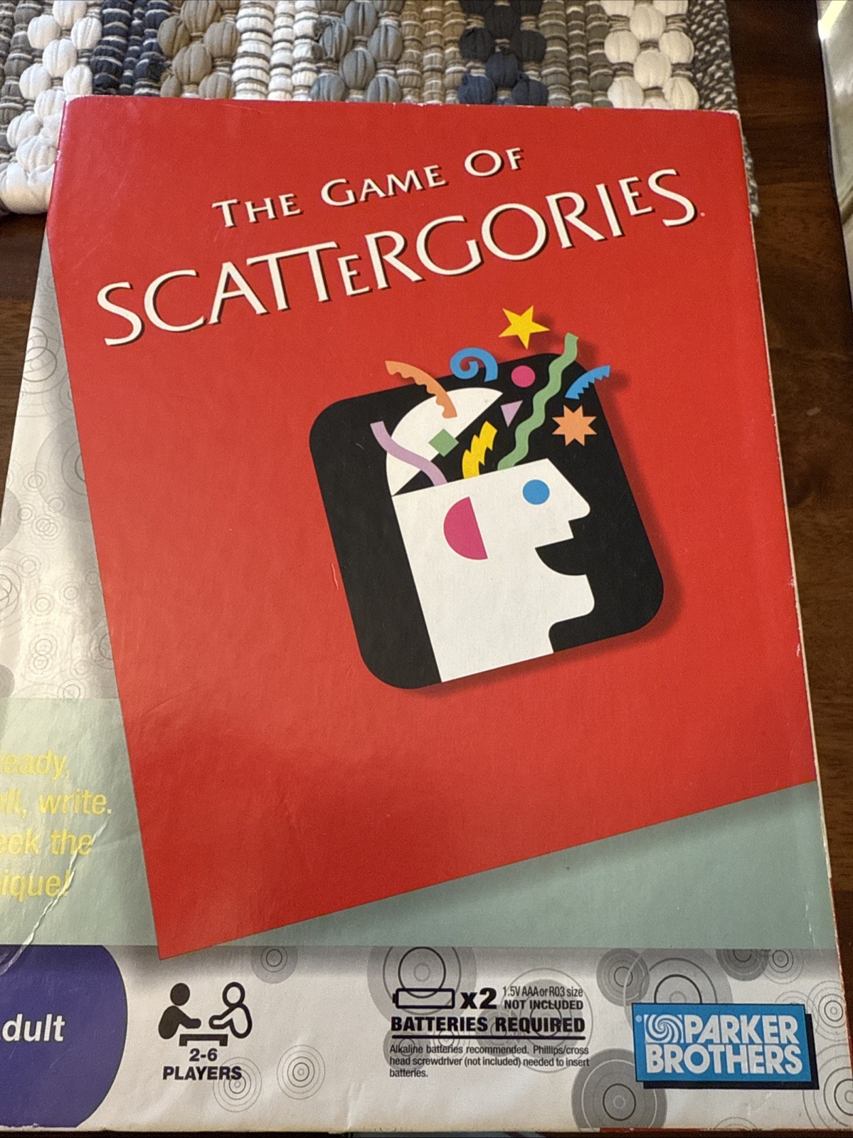 The Game of Scattergories 2009 Parker Brothers Brand New Sealed Complete Hasbro