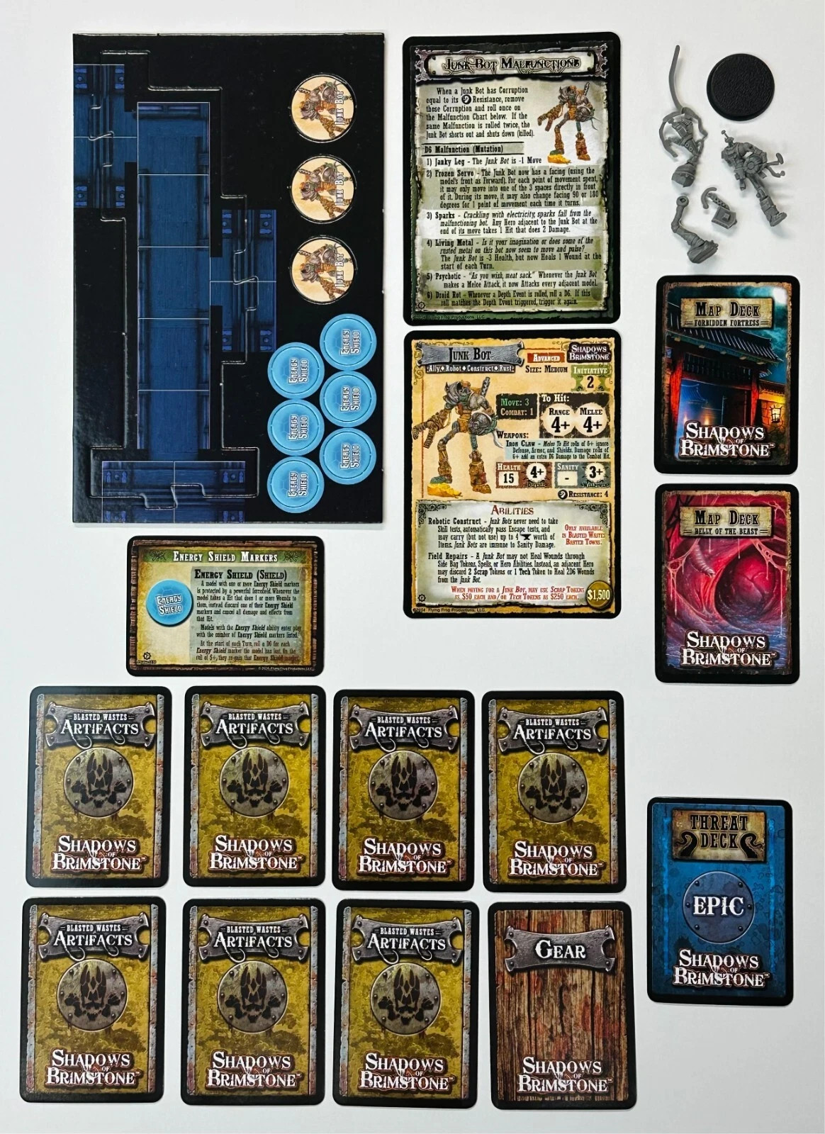 Shadows of Brimstone 2024 Roll-To-Move Goody Box NEW & COMPLETE Flying Frog
