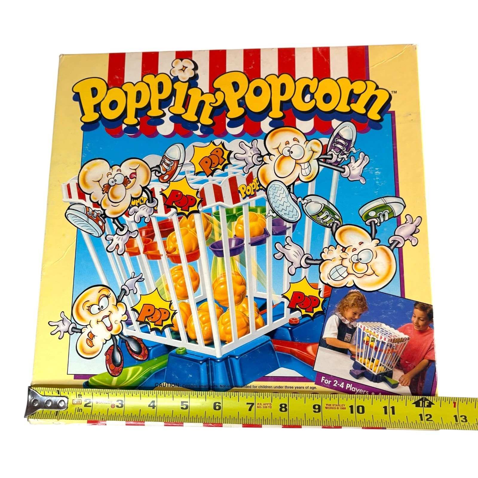 RARE “Poppin’ Popcorn” Game 1993 Vintage Golden Children Family Circus 90s HTF