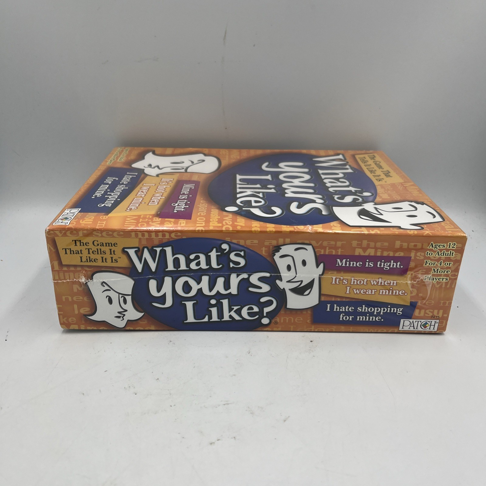 What’s Yours Like? • The Party Game That Tells It Like It Is! • New / Sealed!