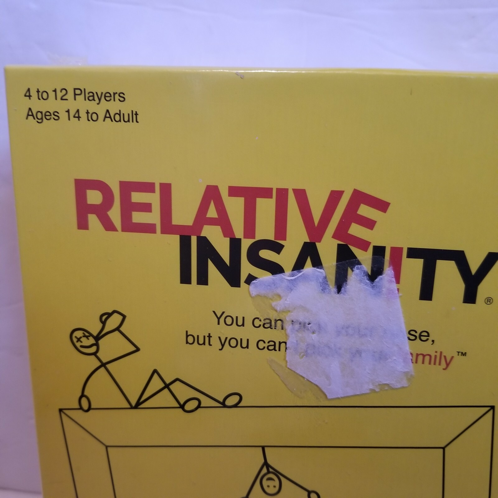 RELATIVE INSANITY Party Game About Crazy Relatives NEW Jeff Foxworthy – Gift