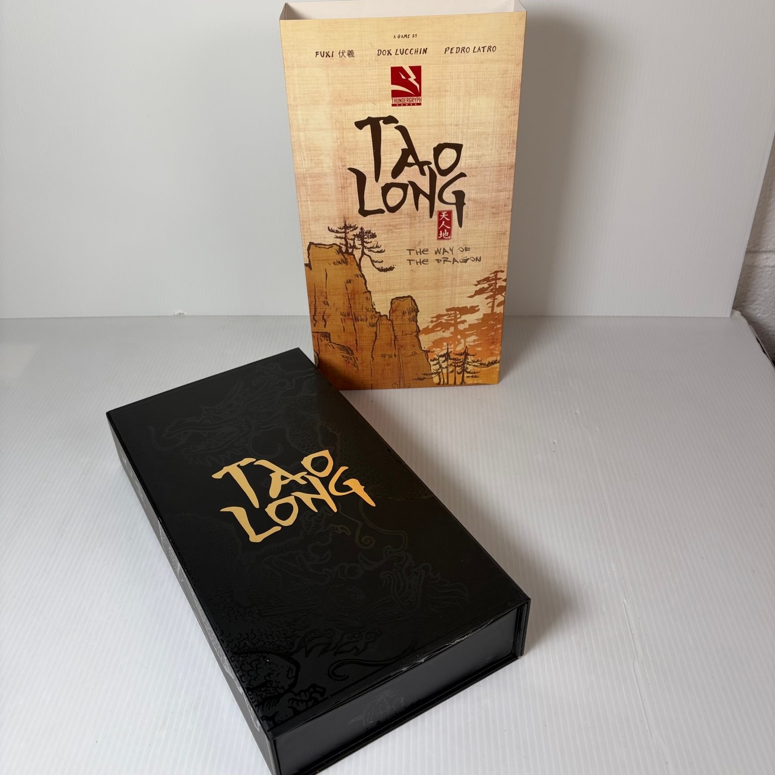 Tao Long: The Way of the Dragon Rare Kickstarter Golden Bundle Pledge