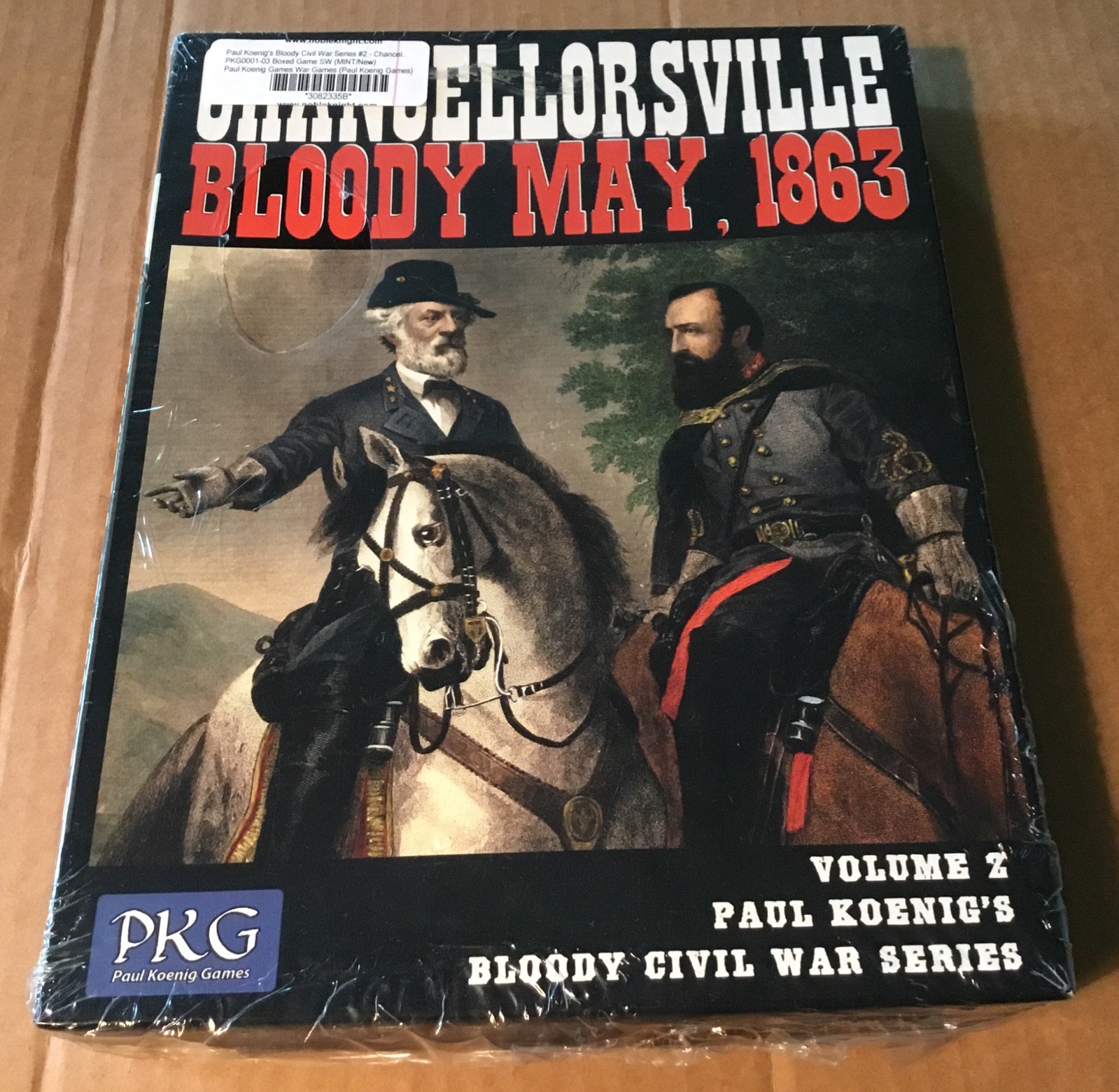 Paul Koenig Games Chancellorsville Bloody May 1863 Vol 2 Of Civil War Series New