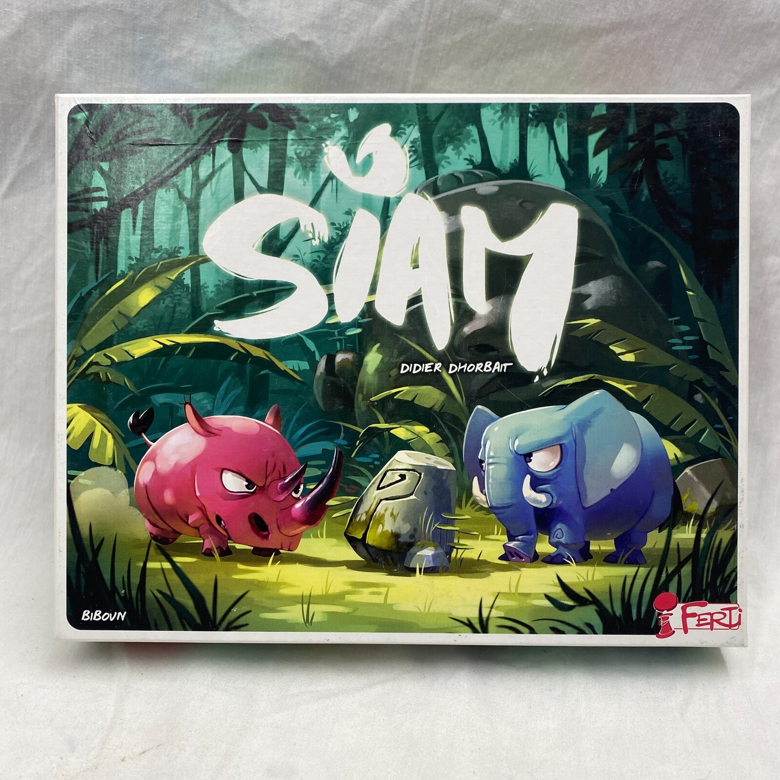 Siam + Sensei Board Game Ferti Games 2015 EX/EX