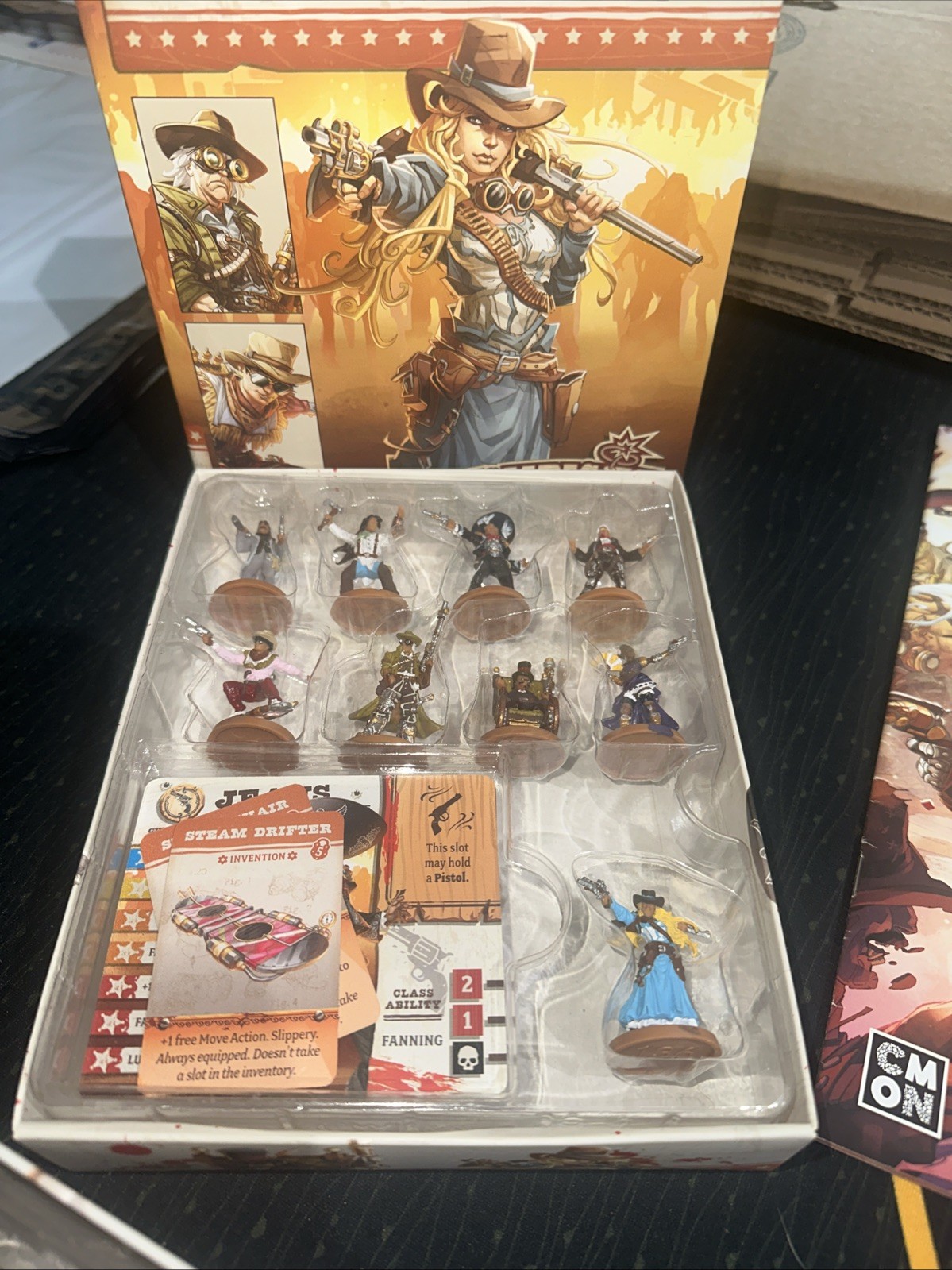 Zombicide Under Or Alive: Gears And Guns Expansion & Steampunk Extras – Painted