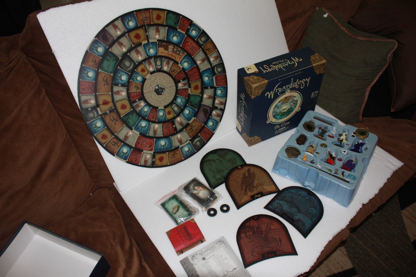 WIZARDOLOGY / The Game – 2007 Sababa Toys – Great Fun! Spirit Chambers/Amulets