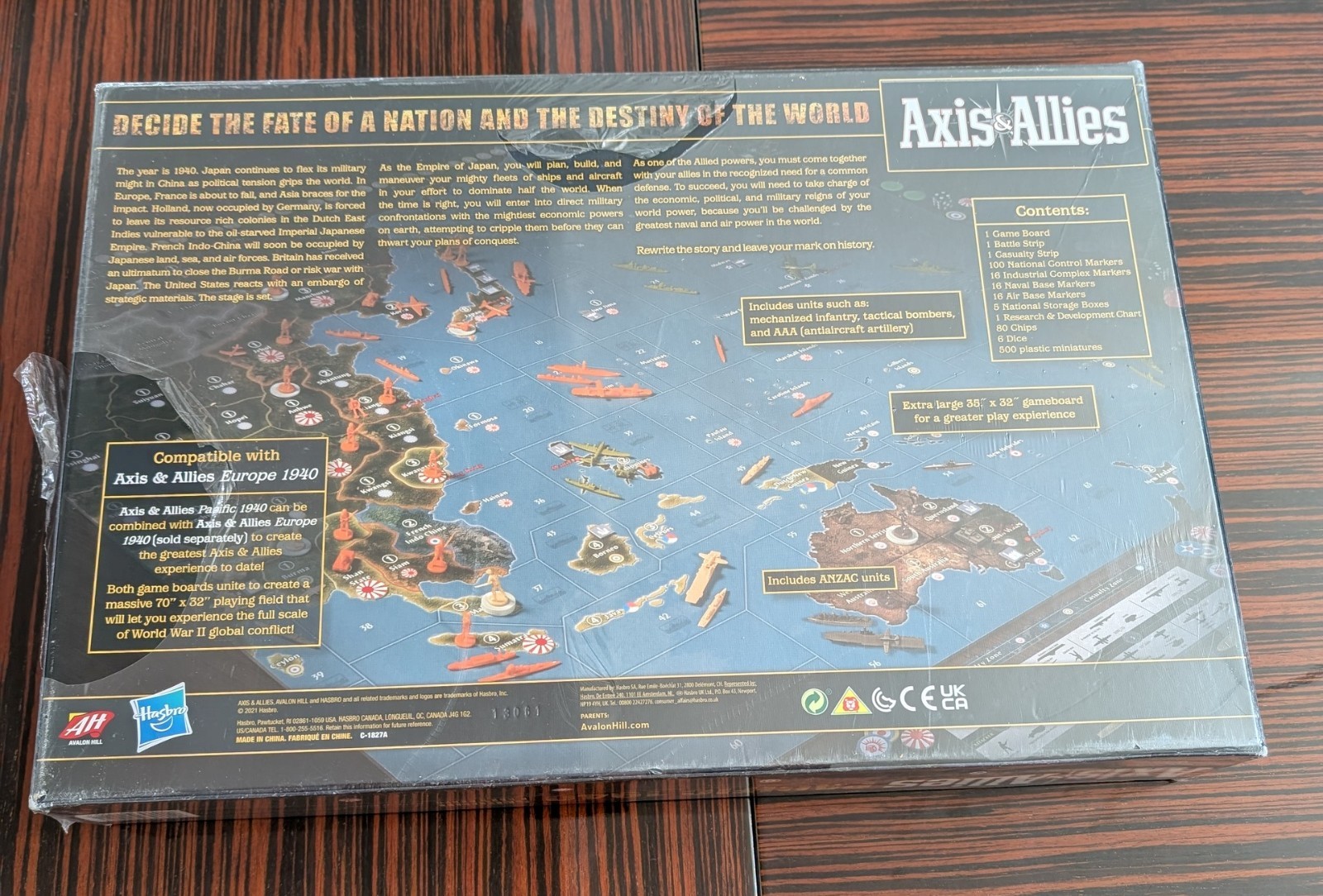 NEW Axis & Allies Europe 1940 2ND EDITION WWII Strategy Board Game