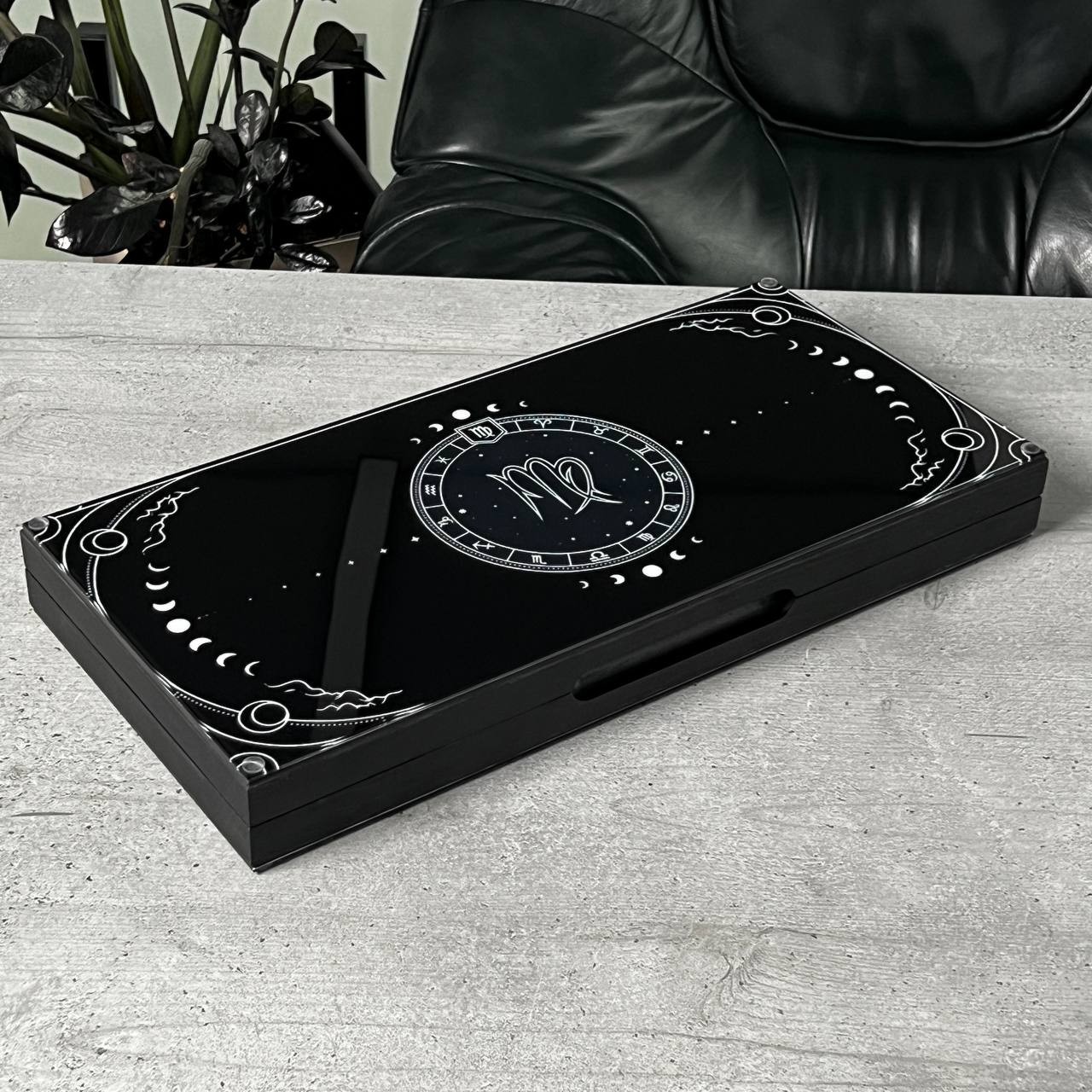 Exclusive Dominoes Set with Logo Toyota, Perfect Gift for Car Owner, Domino Game