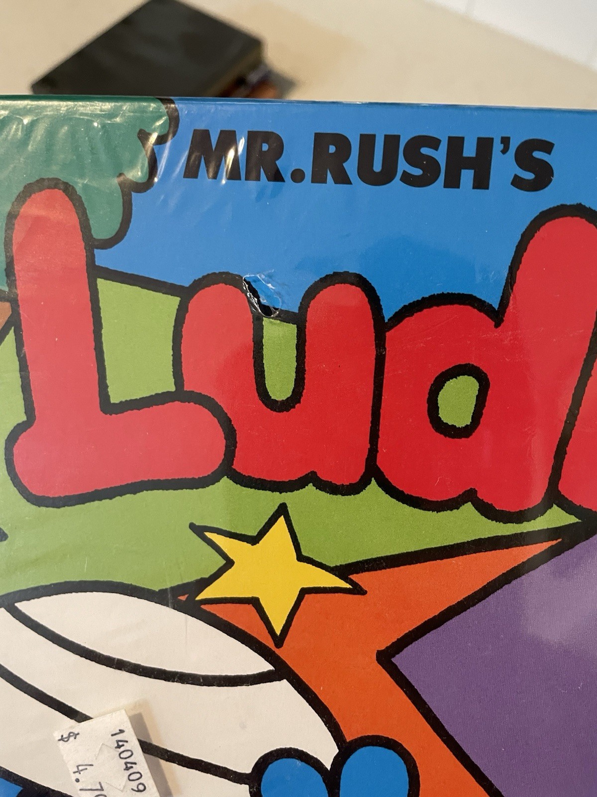 Vintage Rare Sealed New Mr. Mister Rush’s Ludo Board Game 1995 Kids Children