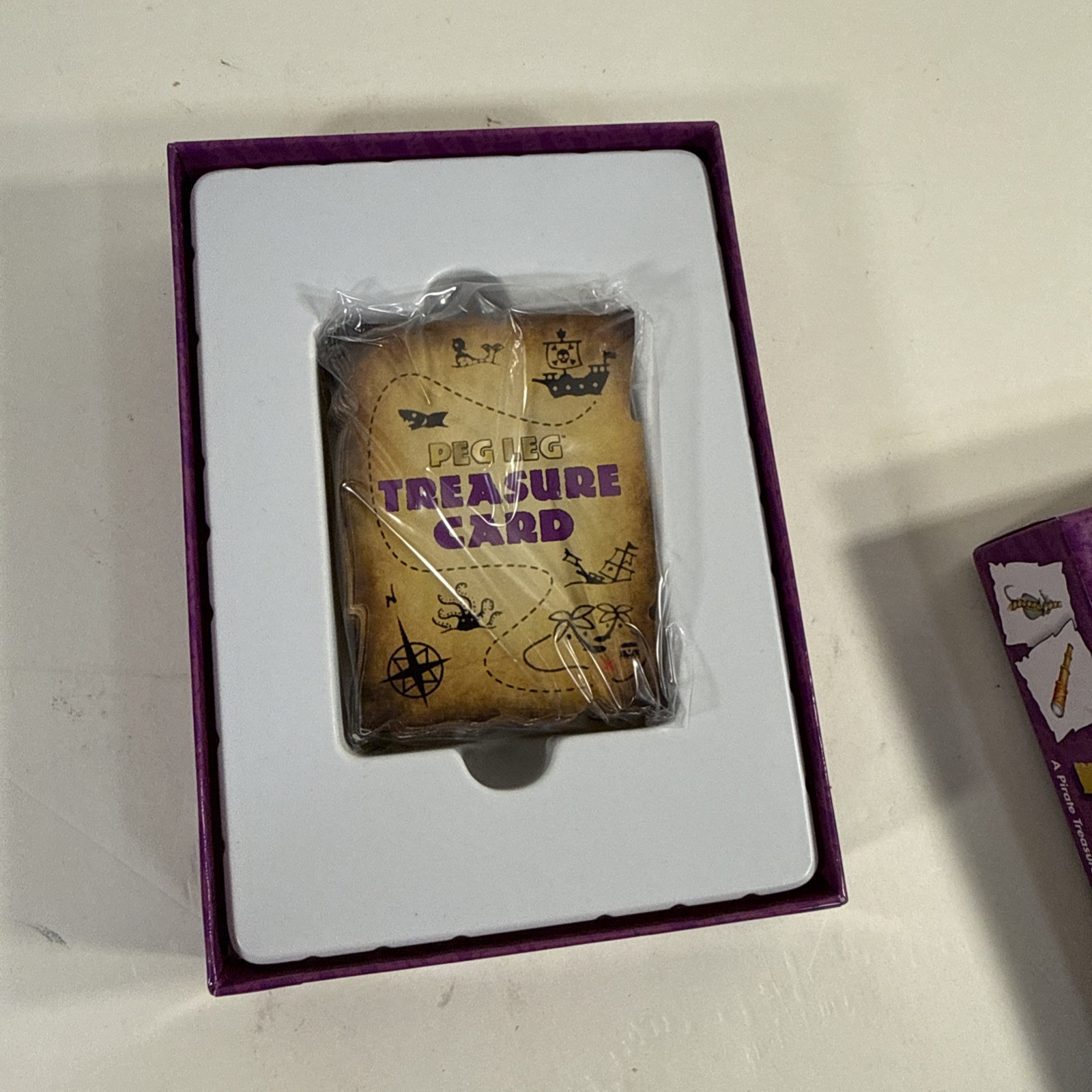 Peg Leg- A Pirate Treasure-Hunting Card Game For Ages 6+ Complete