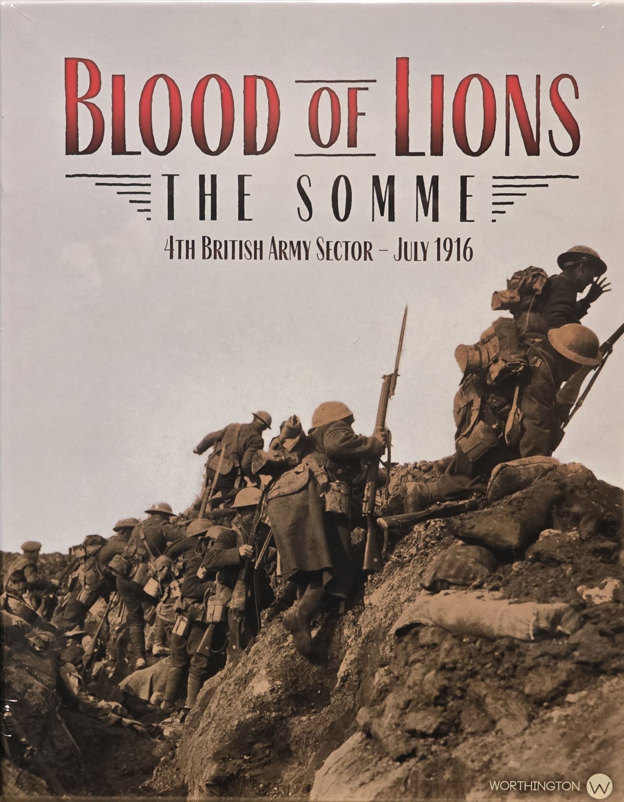 Worthington Games Blood of Lions: The Somme New IN Shrink Wrap Fast Shipping