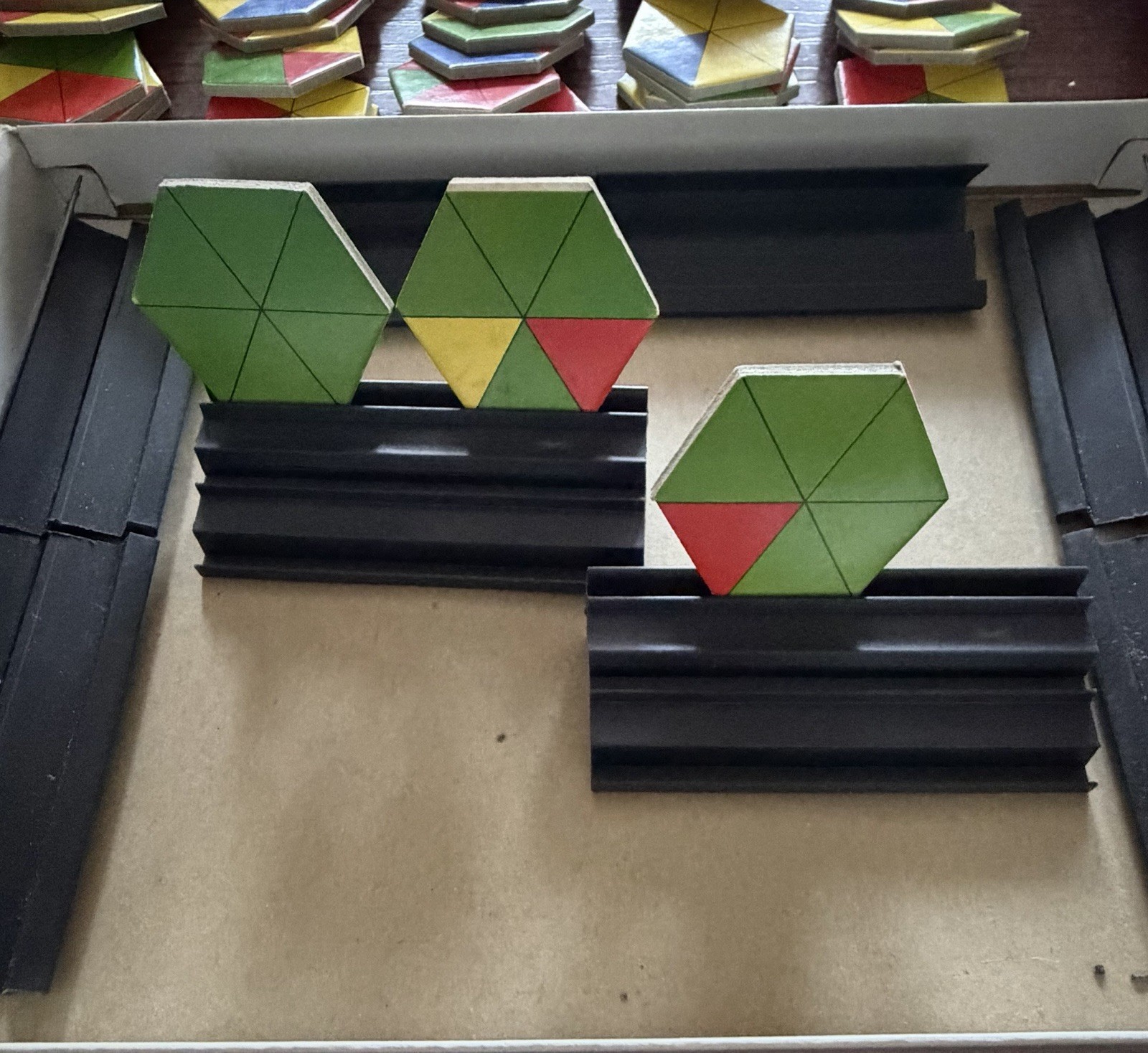 “Take 5” Tile Game by L.H. Kentfield-Vintage 1969 – 80/3 Tiles-Original Box