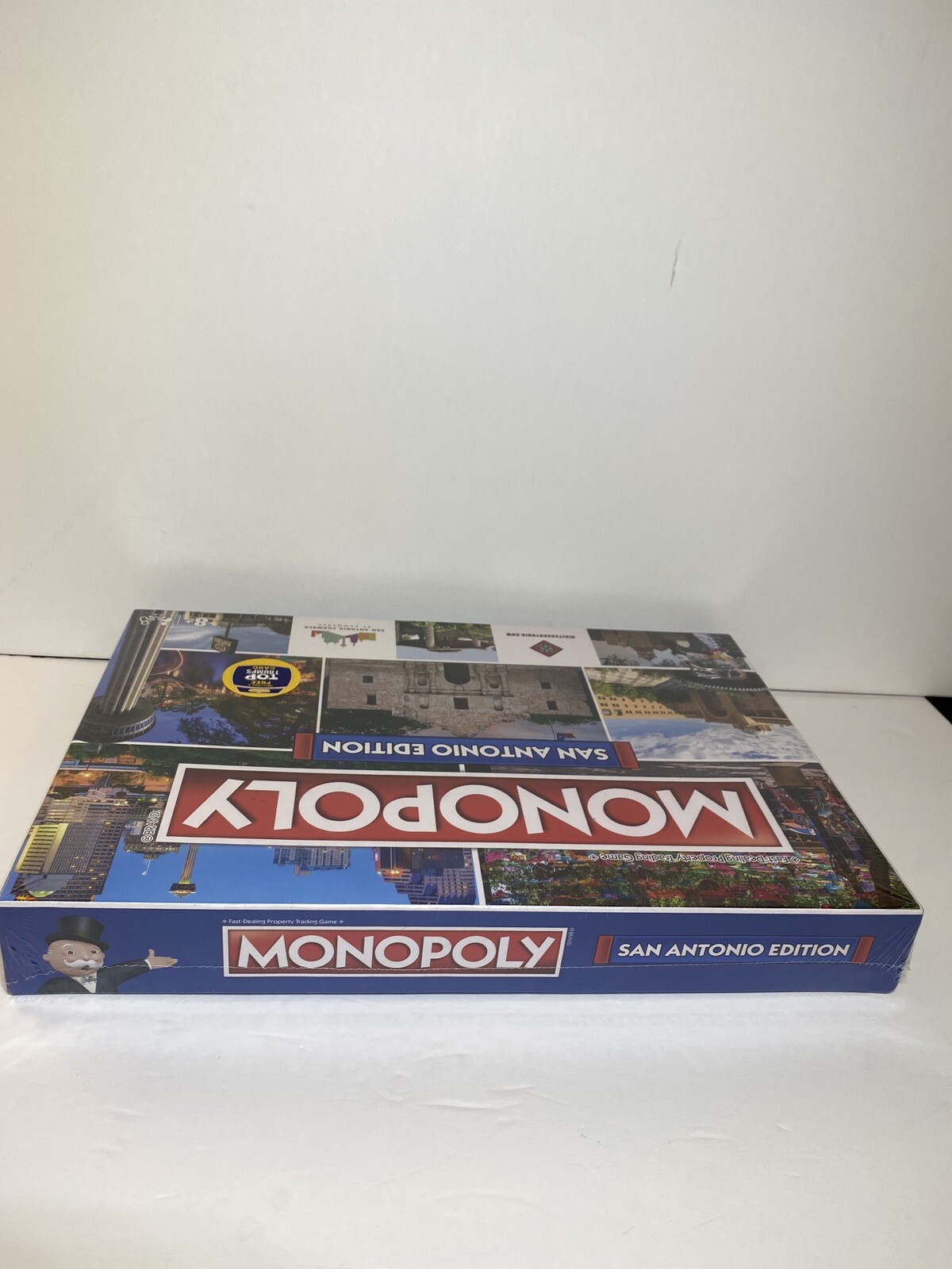 Monopoly San Antonio edition Includes a Free Top Trumps Card Sealed Game Night