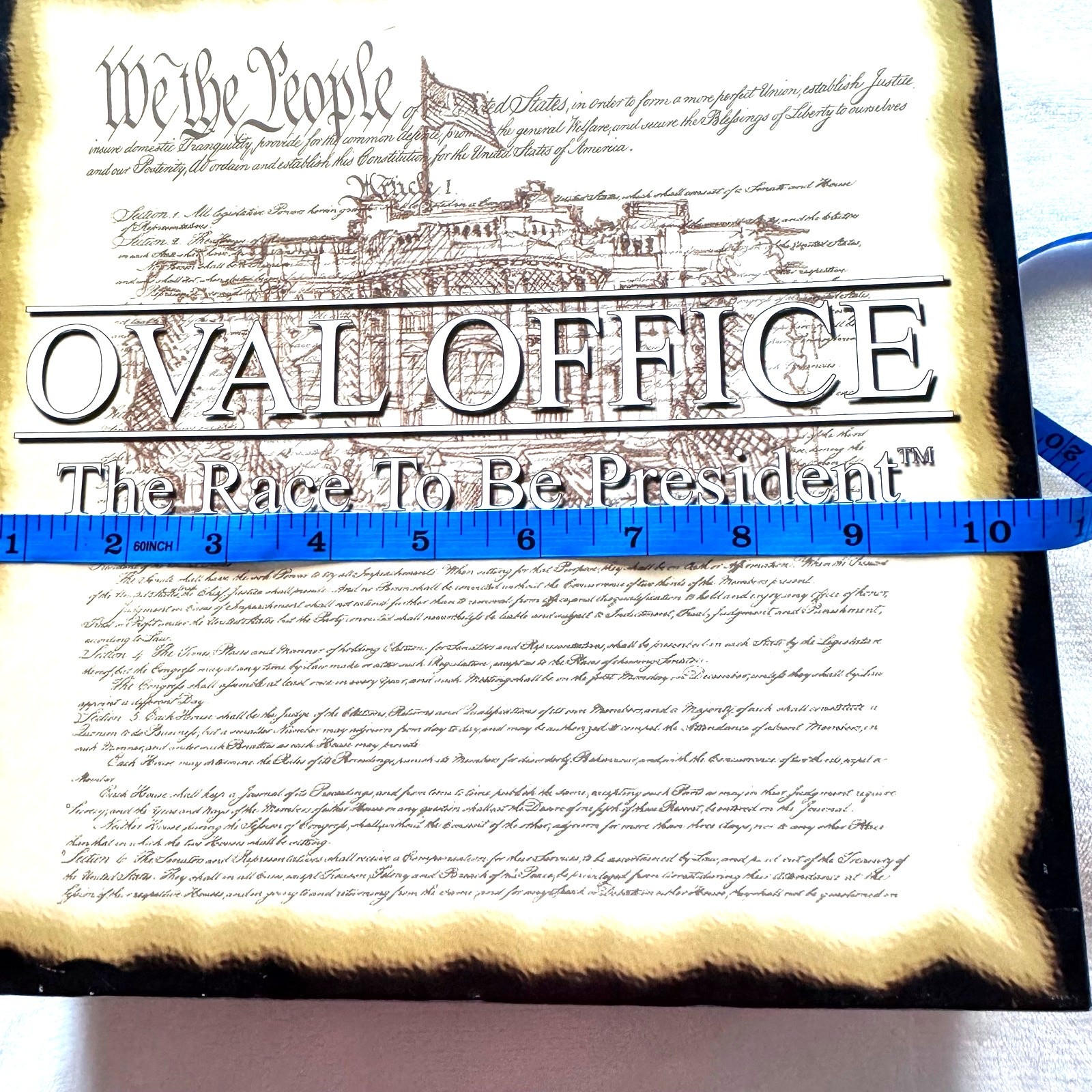 Vintage 1990s Oval Office Race To Be President Board Game New in Box