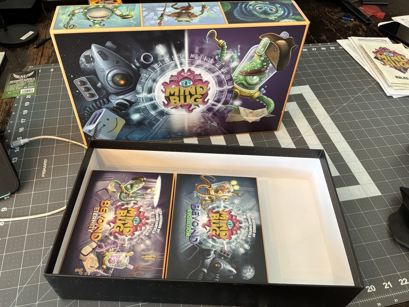 Mindbug Collection First Contact, Evolutions, Eternity, And More!