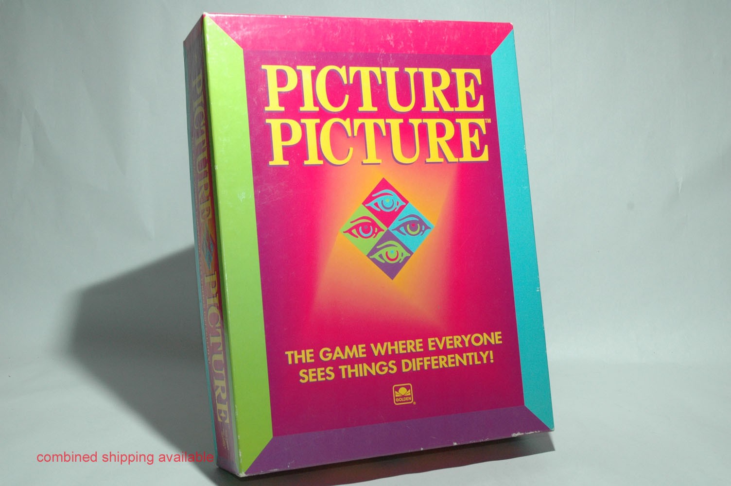 Picture Picture Board Game – Golden 1992 COMPLETE (read description)