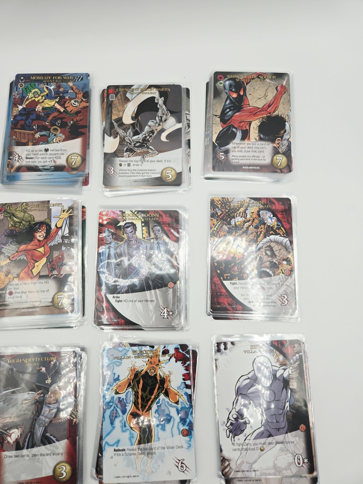 Marvel Legendary Deck Building Game Dark City Plus More !