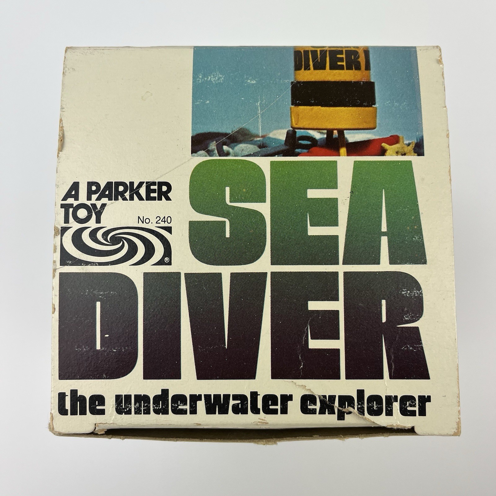 Vintage 1973 Sea Diver Underwater Explorer Parker Brothers in Box w/Instructions