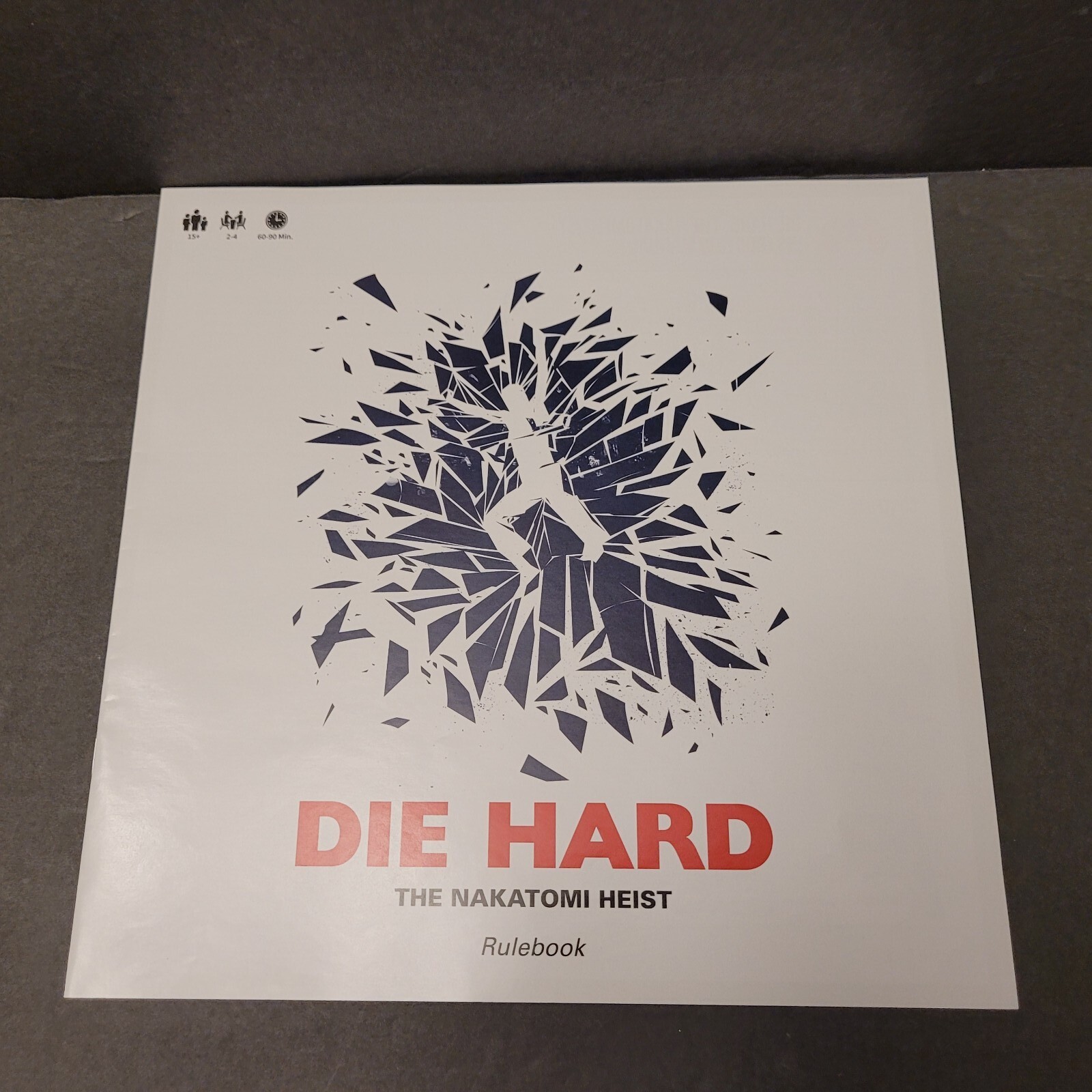 Die Hard The Nakatomi Heist Board Game AGE 15 plus 2-4 players 99% Complete