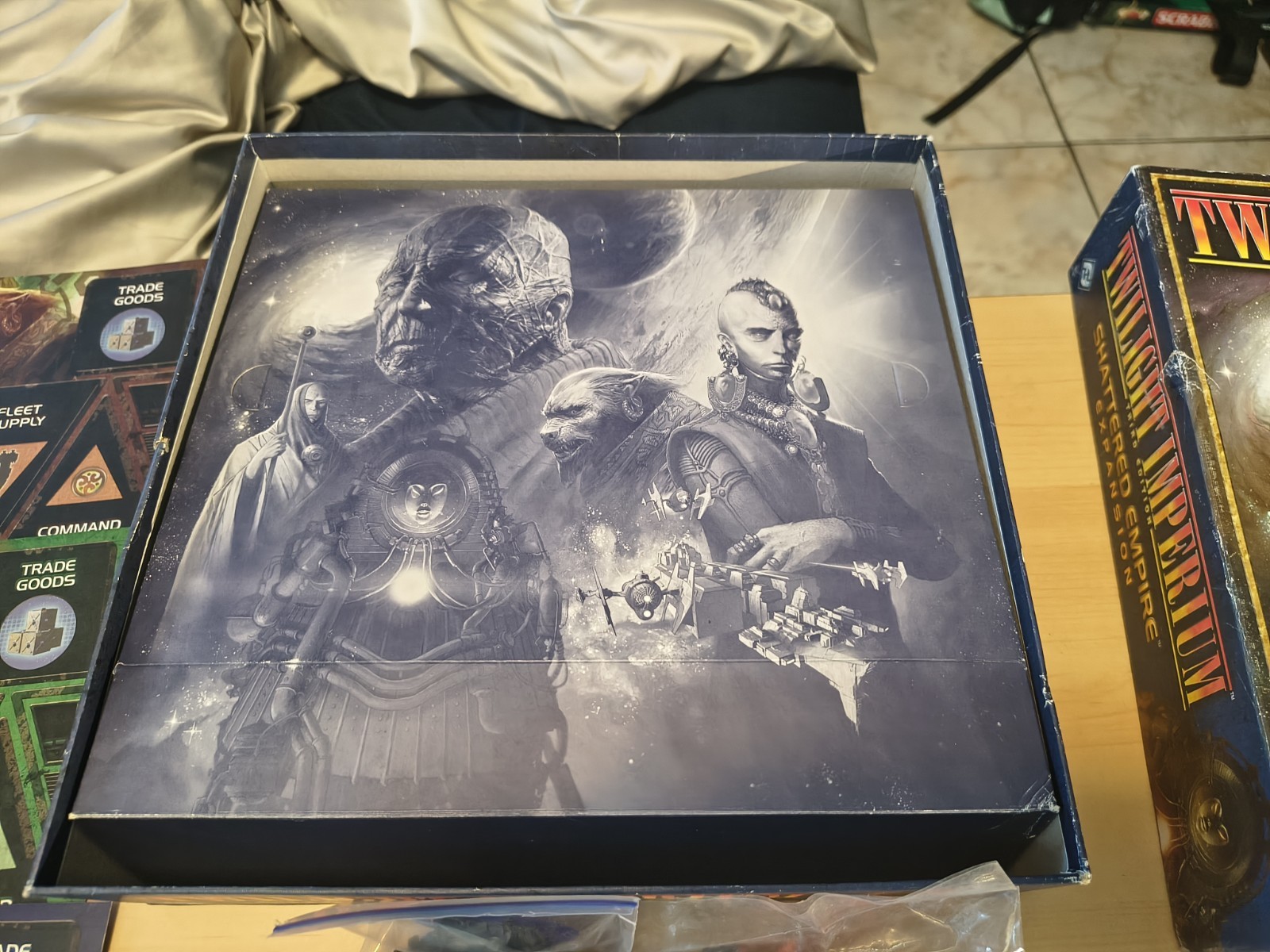 Twilight Imperium Third Edition Shattered Empire Expansion Missing A Few items