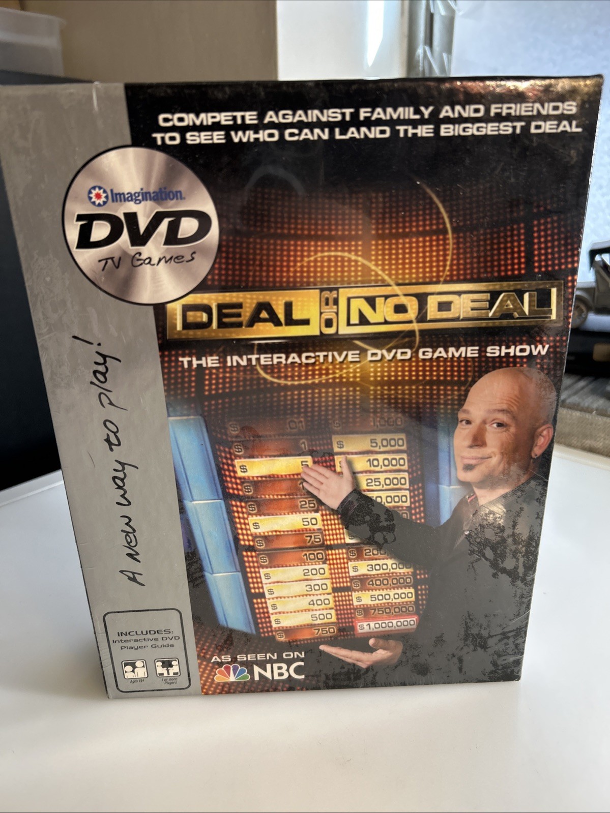 Imagination – Deal or No Deal – Howie Mandel DVD Board Game 2006 Sealed h29@
