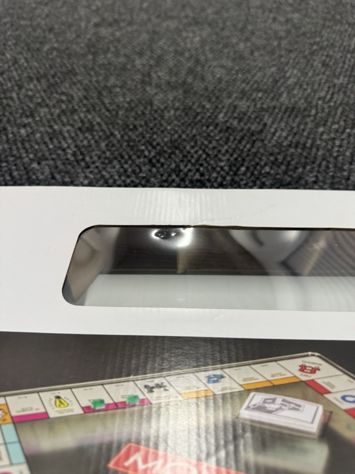 Monopoly Deluxe Tempered Glass Edition Gameboard by WS Game Company Hasbro
