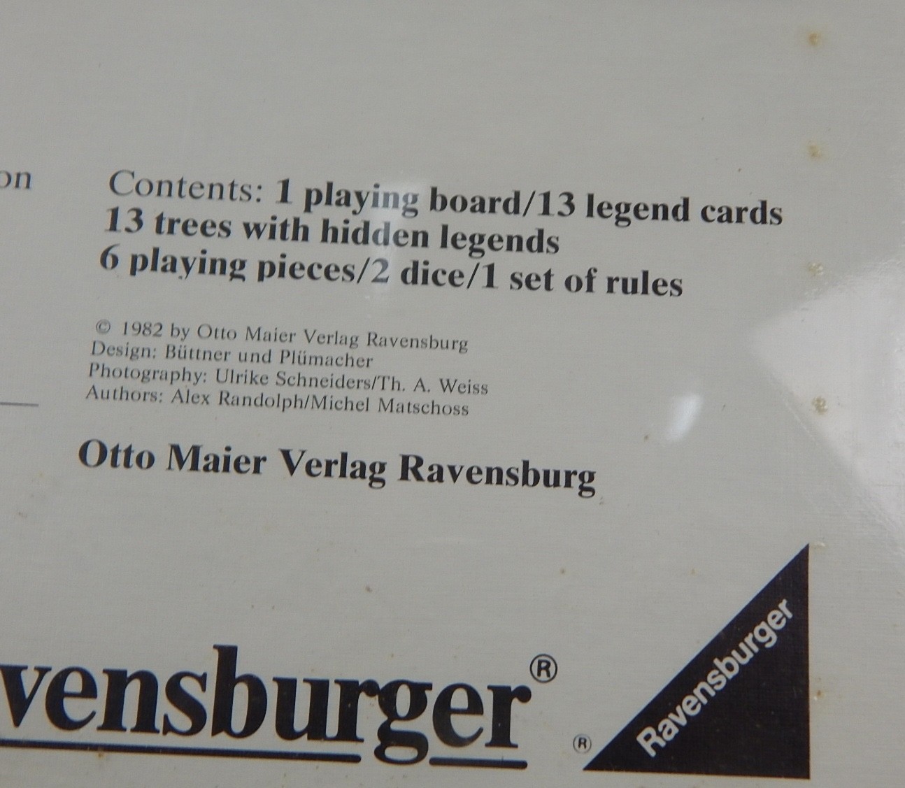 NEW SEALED 1982 Ravensburger Enchanted Forest Board Game West Germany