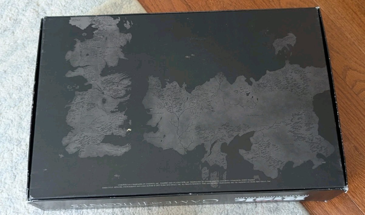 Risk Game of Thrones Board Game Strategic Conquest Edition