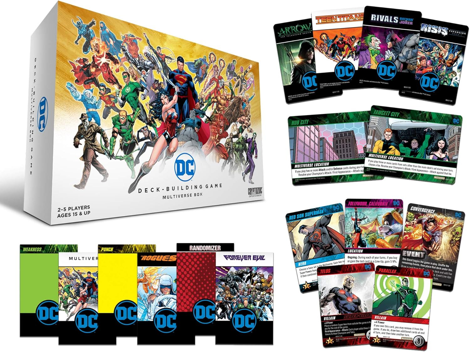 DC Deck-Building Game Multiverse Box