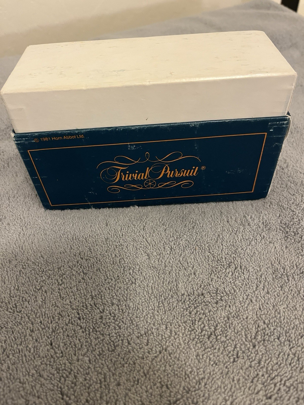 Trivial Pursuit Master Game Genus Edition 1981 Single Card Set Deck